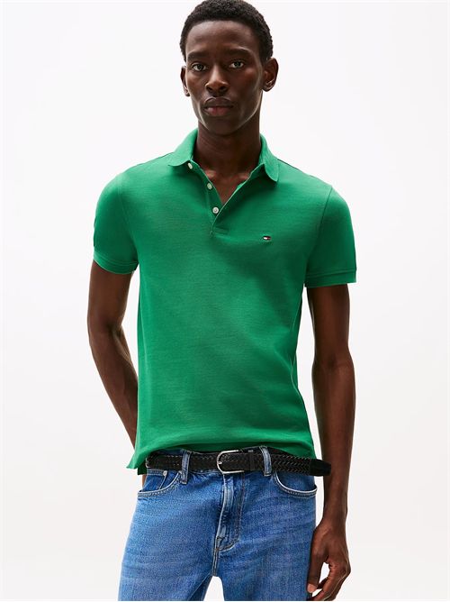 polo man green TOMMY HILFIGER | MW0MW17771L4F